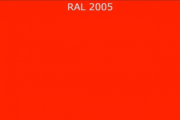RAL 2005  Люминесцентный оранжевый