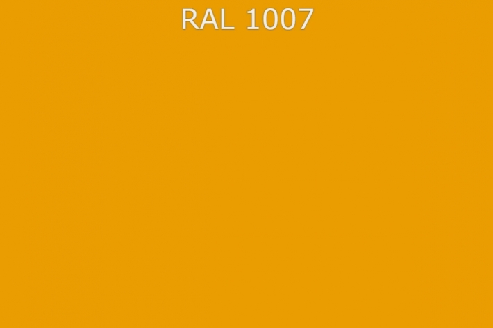 RAL 1007 Нарциссово-жёлтый