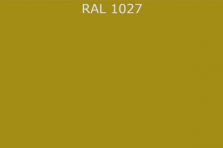 RAL 1027 Карри жёлтый