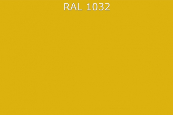 RAL 1032 Жёлтый ракитник