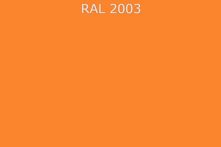 RAL 2003 Пастельно-оранжевый